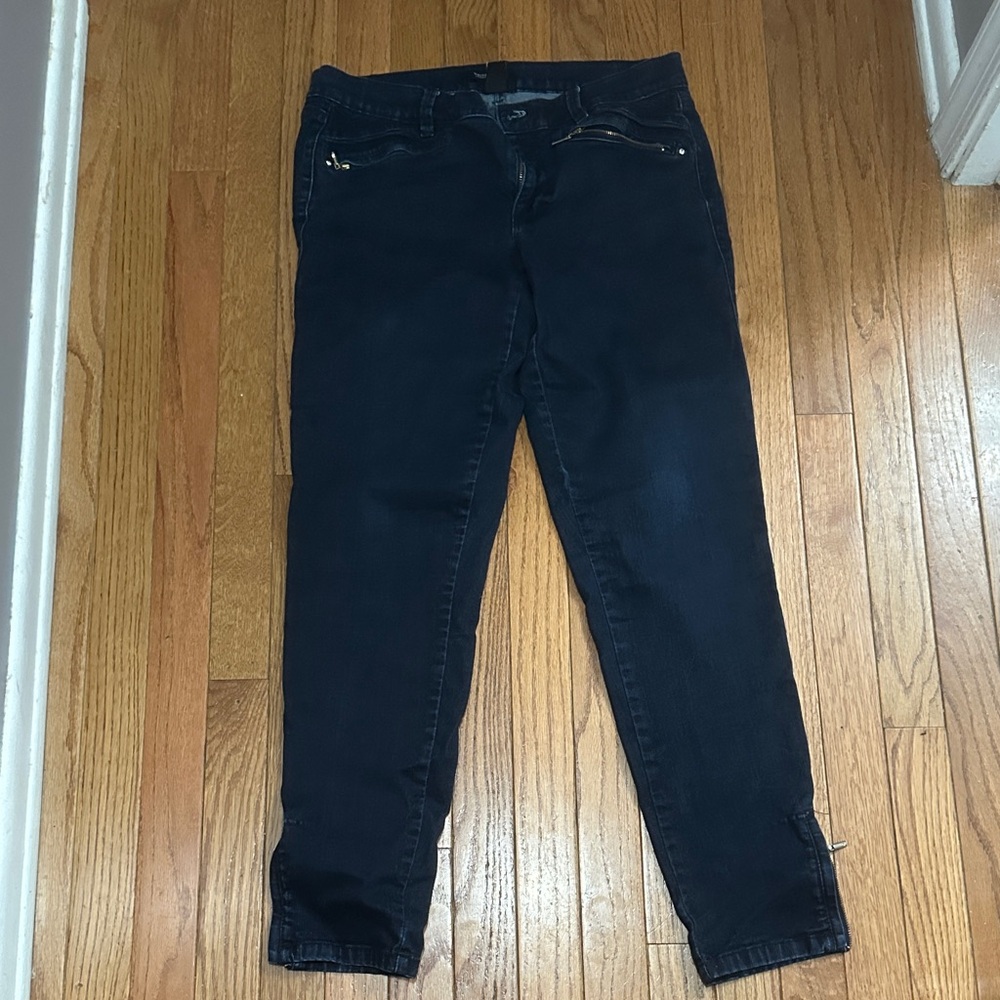 White House Black Market Dark Skinny Jeans